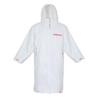 Two Bare Feet Weatherproof Changing Robe & Changing Mat - White / Red Extra Image 3 Preview